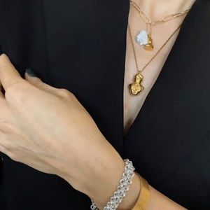 Alighieri 24k gold plated necklace